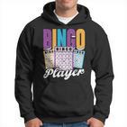 Bingo Spieler Humor Liebhaber Spiel Bingo Hoodie