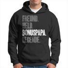 Bonuspapa Bester Stiefpapa Stiefvater Bonus Papa Kapuzenpullover