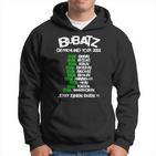 Cannabis Legalisierung Bubatz Legal Deutschland Tour 2024 Hoodie