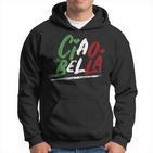 Ciao Bella Italy Flag Italian Hoodie