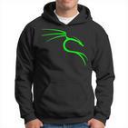 Cool Hacker Nerd Kali Linux Dragon Kapuzenpullover