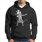 Cool Retro Vintage Grunge Style Dabbing Dab Zebra Hoodie