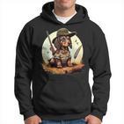 Dachshund Hunter On Dachshund Game Hunting Hoodie