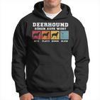 Deerhound Hören Aufs Wort Hoodie