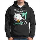 Die Legende Wird 60 Jahre 60S Birthday Hoodie