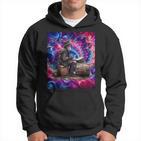 Drumming Tess Für Die Old Man Psychedelic Street Drummers Hoodie