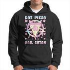Eat Pizza Hail Satan Occult Satanic Hoodie