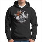 Echte Kerle Fahren Real Soccer Bunch For Hard And Two-Stro Hoodie
