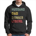 Ehemann Papa Skinner Legendeatertag Lustig Kapuzenpullover