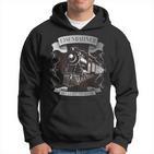 Eisenbahner-Motiv Hoodie, Lokomotive Leib und Seele Design