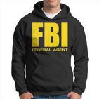 Fbi Federal Bureau Of Investigation Chest Logo Agent Hoodie