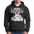 Frohe Ostern Bunny Easter Bunny Hoodie