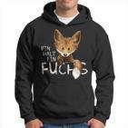 Fuchs Statement Langarmshirt, Verwegene Fuchsigkeit Hoodie