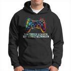 Gamer Zum Zocken Geboren Zur Schule Gezwungen Hoodie