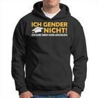 Ich Gender Nicht Ich Habe Einen Schulabschluss Green Kapuzenpullover