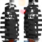 I Love Dilfs I Heart Dilfs Red Heart Hoodie