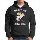 Party Unicorn Saufen Trinki Kotzi Hoodie