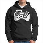 Game Controller Pixel Grafik Gamer Pc Spiele Hoodie