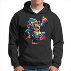 Gorilla Sonnenbrille Gorilla With Sunglasses Gorilla Monkey Hoodie