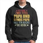 Herren Bonus Papa Papa Stiefvater Kapuzenpullover