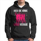 Hoch Die Hände Schlager Weekend Party Costume Black S Hoodie