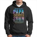 Ich Bin Stolzer Papaon Einem Wundervollen Sohn Hoodie