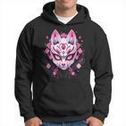 Japanese Sakura Mask Anime Manga Techwear Kawaii Hoodie