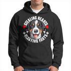 Lustiger Appenzeller Sennenhund Herzen Stehlen Sprengfurze Hoodie