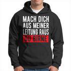 Mach Dich Aus Meiner Leitung Du Pörne Ritter Meme Hoodie, Witziges Meme-Hoodie