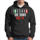 One Down Five Up Gänge Motorrad Motorradfahren Biker Biken Hoodie