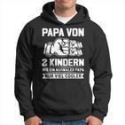 Papaon 2 Kindern Papa 2 Kinder Kapuzenpullover