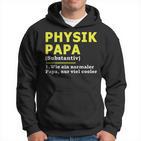 Physik Papa Kapuzenpullover