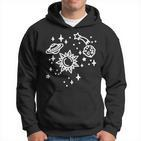 Planets Universe Space Beautiful Hoodie