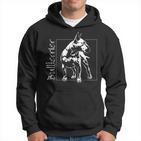 Proud Bull Terrier Dog Portrait Hoodie