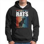 Rats Vintage Stripes Sweet Saying For Rat Holder Hoodie