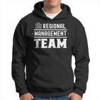 Regionales Managementteam Regionalleiter Regional Manager Kapuzenpullover