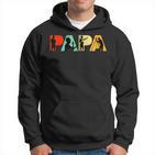 Retro-Bauingenieur Papa Stolzer Bauingenieur Papa Kapuzenjacke Kapuzenpullover