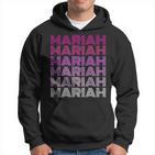 Retro Style Mariah Pink Ombre S Hoodie