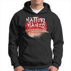 Samurai Warrior Katana Sword Hattori Hanzo Ninja Back Print Hoodie