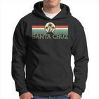 Santa Cruz Ca California Retro 70S 80S Surfer S Hoodie