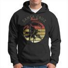 Santa Cruz Ca California Surfer 70S 80S Retro Hoodie