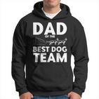 Schlittenhunderennen Papa Bestes Hundeteam Hundeschlitten Kapuzenpullover