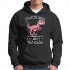 Schwestersaurus Lustiges Schwester Dinosaurier Hoodie