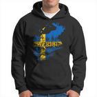 Sweden Flag Sverige Flag Elk Sweden Kapuzenpullover