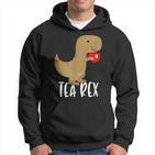 Tea Rex Cute Tyrannosaurus Dino Hoodie