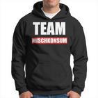 Team Mischkonsum Druffi Party Tekk Techno Music Dancing Bass Hoodie