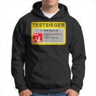 Test Winner Stiftung Nageltest Adult Humour Hoodie