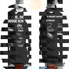 Things Die Ich In Meiner Freizeit Mache Hoodie