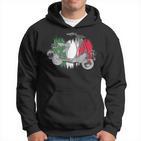 Vespa Scooter Vintage Retro Italian Flag Hoodie