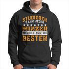 Weinbauer Nur Die Besten Werden Winzer Black Hoodie